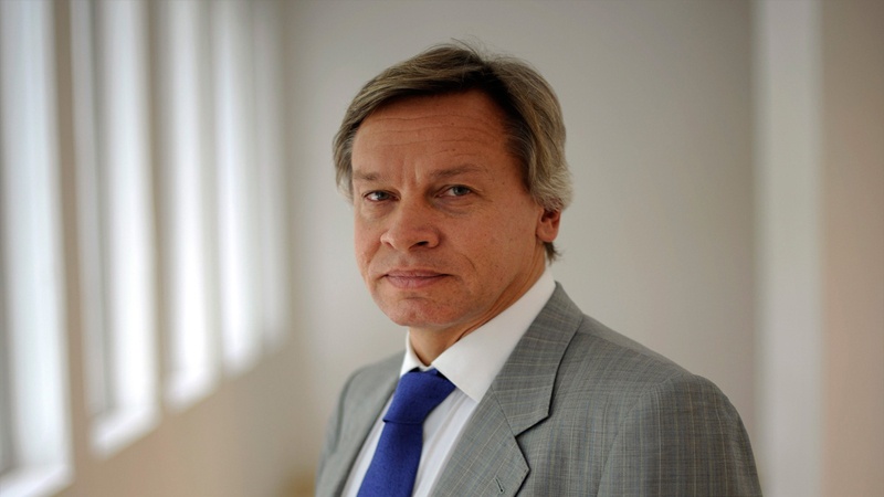 روسی پارلیمنٹ ڈوما کی خارجہ امور کمیٹی کے سربراہ الیکسی پوشکف