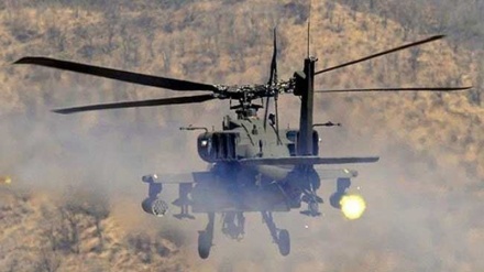 یمنی فوج نے سعودی عرب کا آپاچی ہیلی کاپٹر مار گرایا 