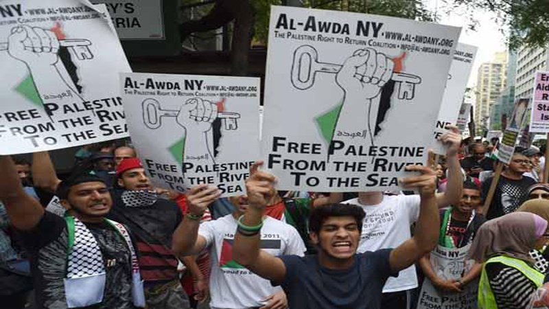 ABŞ-da anti-sionist aksiya 