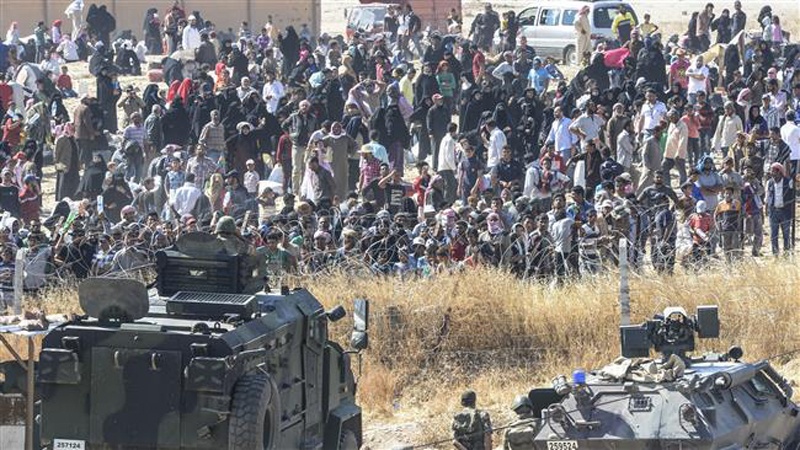 Təl-Əbyəz şəhəri Suriya kürdlərinin nəzarətində