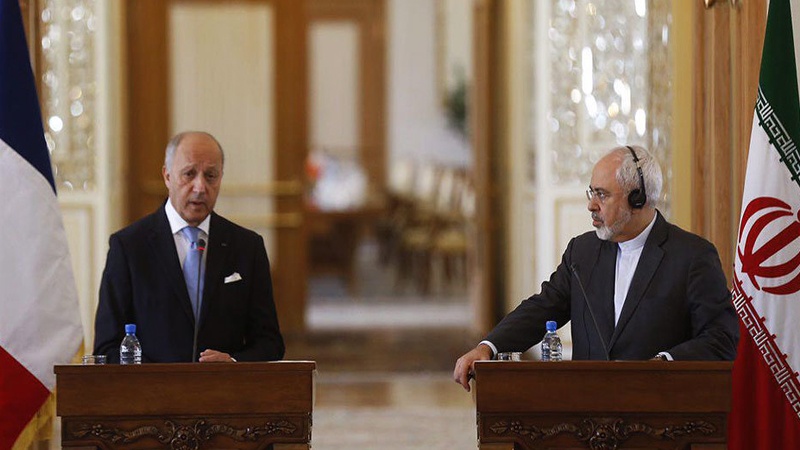 Loran Fabiusl-Məhəmməd Cavad Zərif 