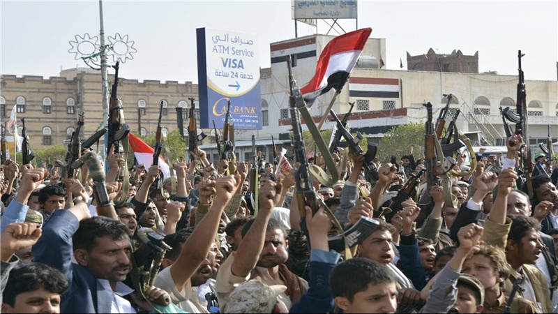 یمنی فورسز کا کامیاب کاروائی کے بعد خوشی کا اظہار