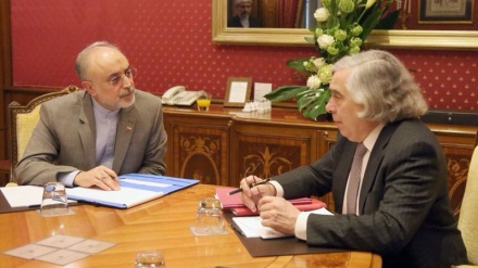 Vyanada Əli Əkbər Salehi və Ernest Moniz görüşü