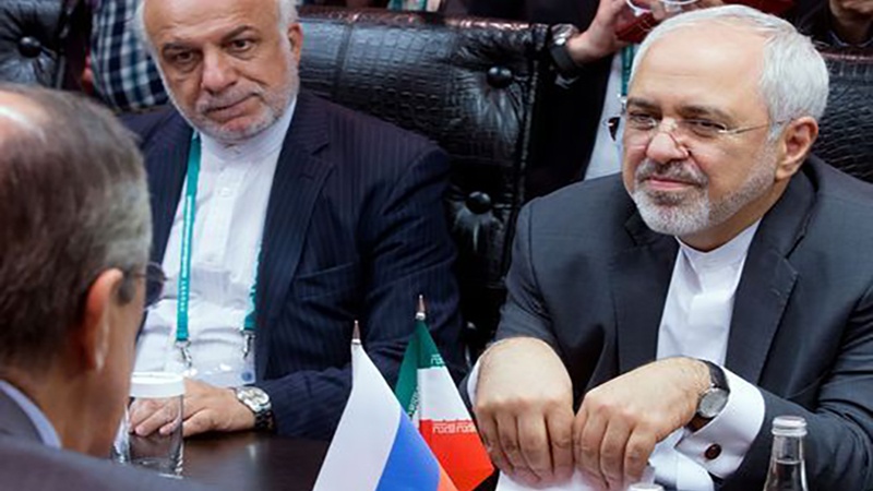 ایران اور روس کے وزرائے خارجہ کی ملاقات