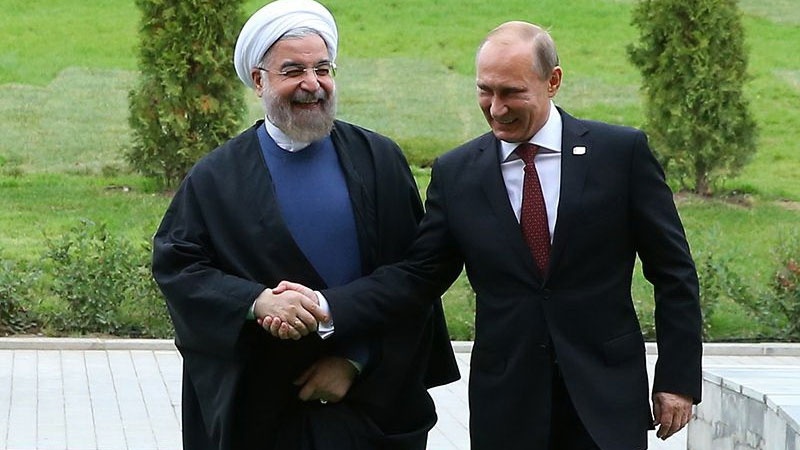 İran və Rusiya prezidentləri görüşüblər