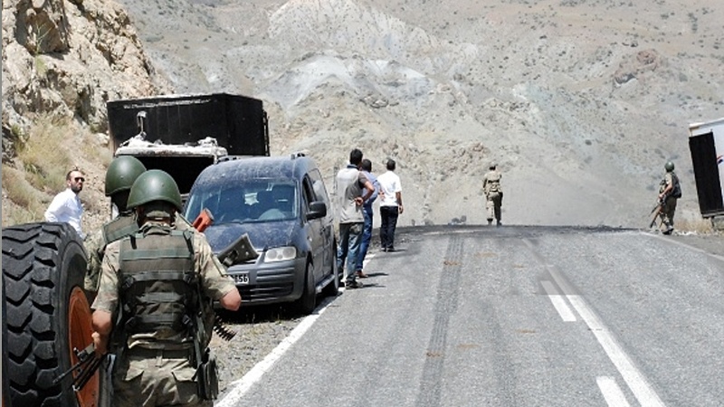 Birîndarbûna sê eskerên Tirkiyê di encama êrişa PKK 