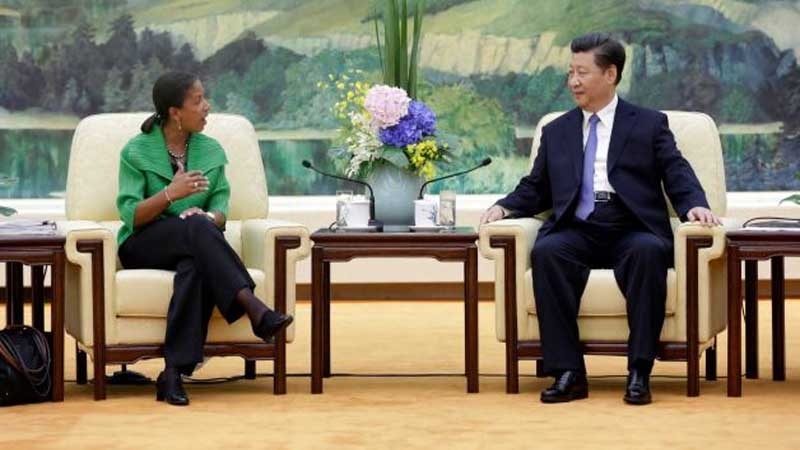 امریکہ کی قومی سلامتی کی مشیراور چین کے صدر