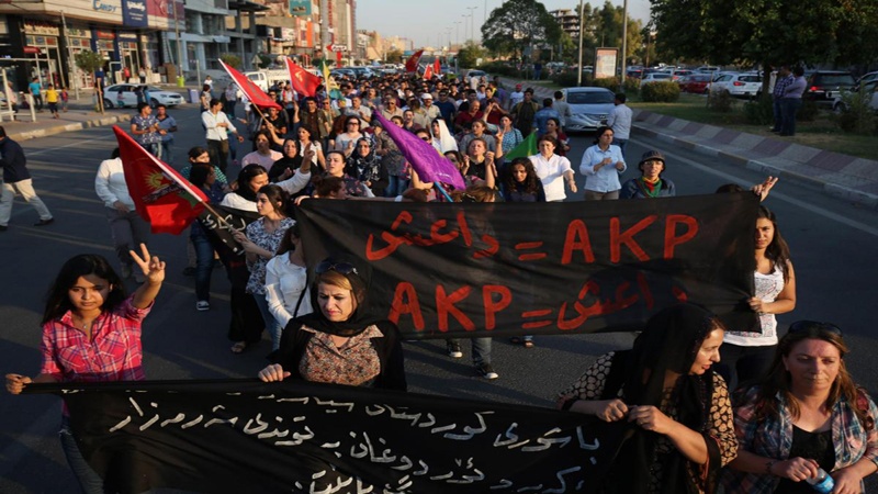 Almaniyada Türkiyə hökuməti əleyhinə aksiyalar
