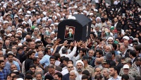 مراسم تشییع پیکر آیت‌الله خزعلی