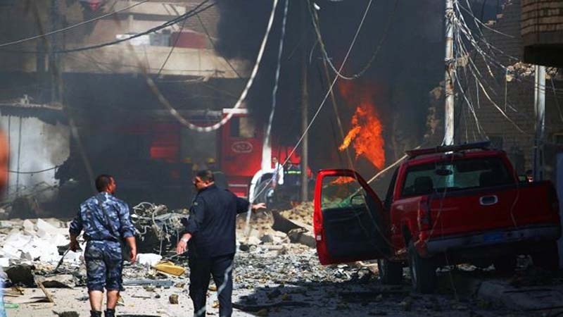 Bağdadın şimalında terror partlayışı