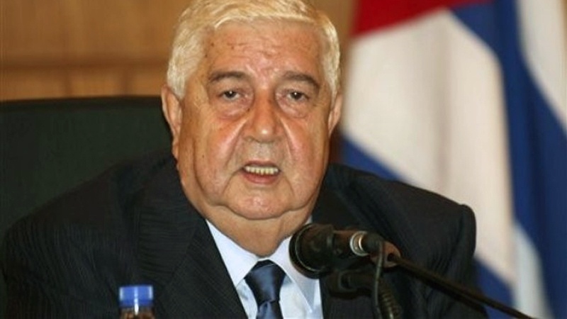 دمشق امن مذاکرات میں شرکت کے لئے آمادہ ہے: شام کے وزیر خارجہ ولید المعلم