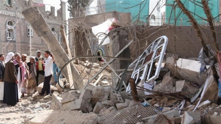 صنعا پر تازہ سعودی حملے، ایک بچہ اور ماں شہید 