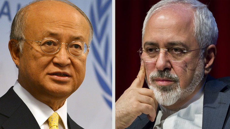 Yukiya Amano Nyu-Yorkda İran xarici işlər naziri ilə görüşüb