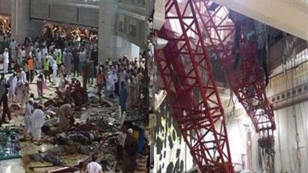 مکہ مکرمہ میں کرین حادثہ، جاں بحق ہونے والوں کی تعداد 107 ہوگئی