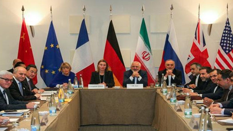 نیویارک میں ایران اور گروپ پانچ جمع ایک کے وزرائے خارجہ کا مشترکہ اجلاس