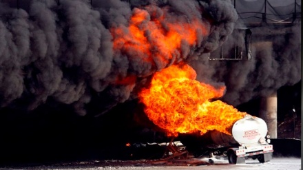 Livanın şimalında tankerin partlaması nəticəsində 20 nəfər ölüb