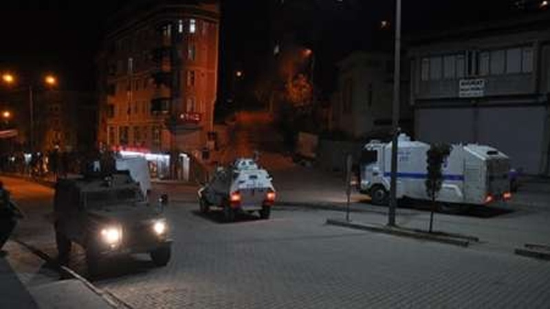 Ragihandina rewşa leşkerî li hin deverên wilayeta Diyarbekrê 