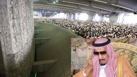Kral Salman Minadakı kameraların lentlərinin yığışdırılması göstərişini verib