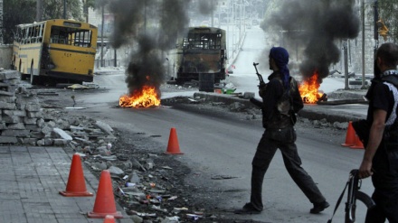 شامی فوج کی دہشت گردوں کے خلاف جنگ جاری
