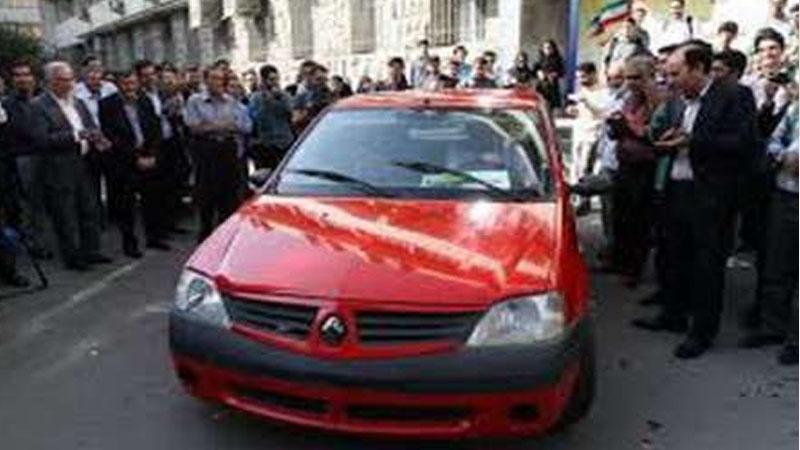 İranda ilk yanacaq hücrəli elektrik avtomobilinin təqdimatı oldu

