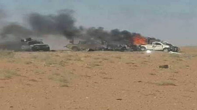 روسی فوج کی کاروائیاں،شام سے داعش کی پسپائی شروع