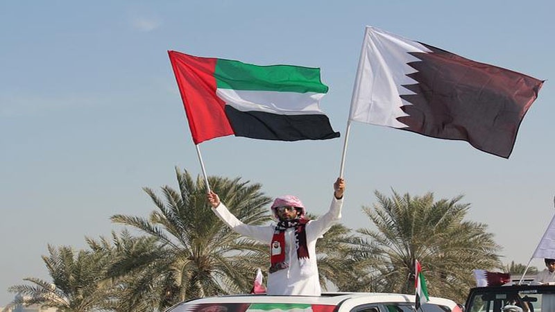 قطر میں فلسطینی عوام کے حمایت میں مظاہرے