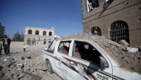 Ruševine kao rezultat napada saudijskih bombardera na pokrajinu Sa'de u Jemenu