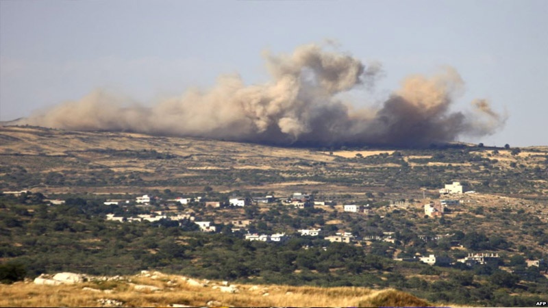 Agresorski napad Izraela na Golansku visoravan u Siriji
