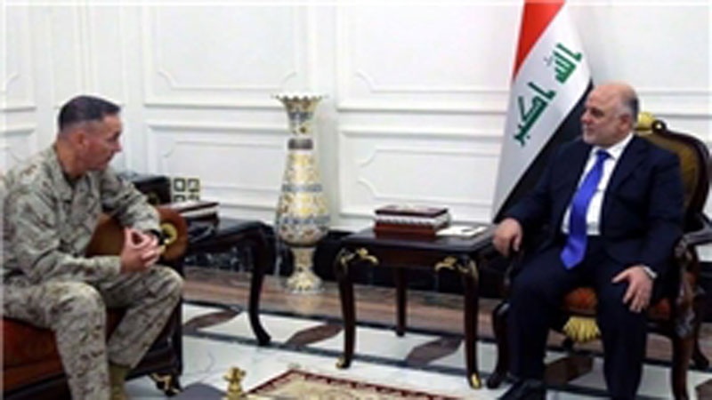 امریکہ کے چیئرمین جوائنٹ چیفس آف آرمی اسٹاف کی عراقی وزیر اعظم سے ملاقات