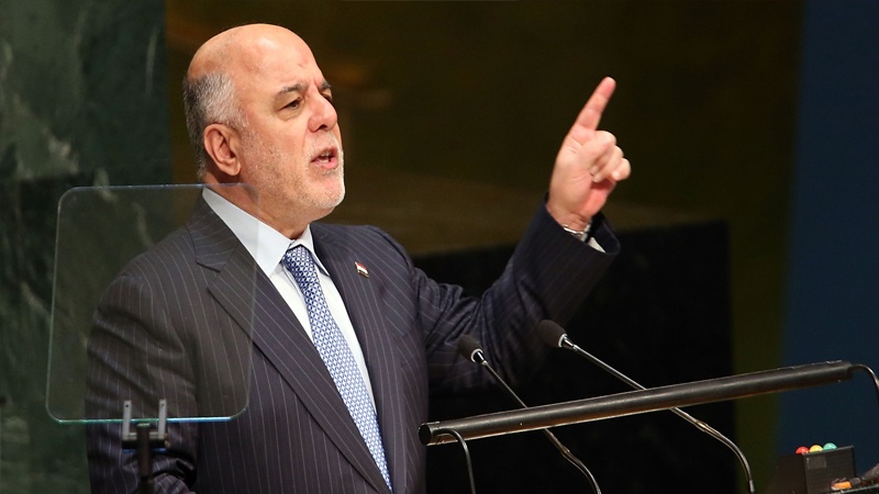 داعش کے خلاف عراق روس تعاون کی مخالفت کرنے والوں پر عراقی وزیر اعظم کی نکتہ چینی