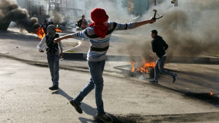 فلسطینیوں اور صیہونی فوجیوں کے درمیان جھڑپیں