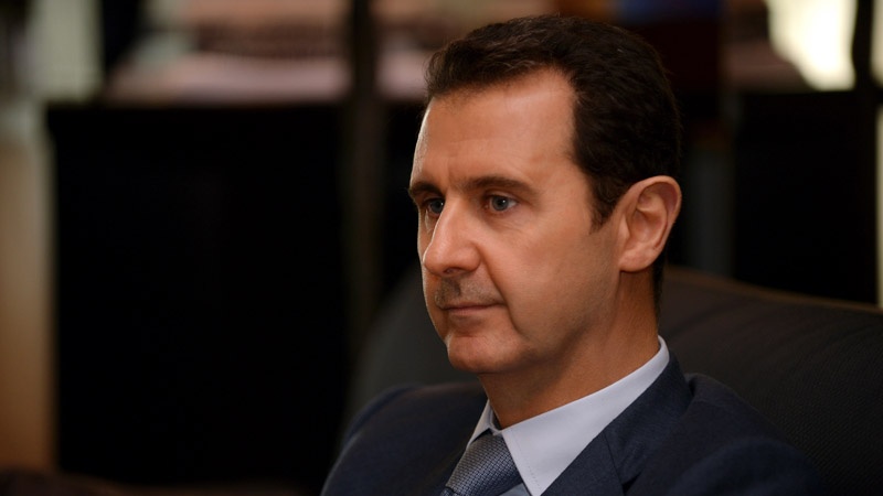 شام کے صدر کا دہشت گردی کی حمایت روکنے کا مطالبہ