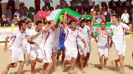 İranın çimərlik futbol komandası final mərhələsində