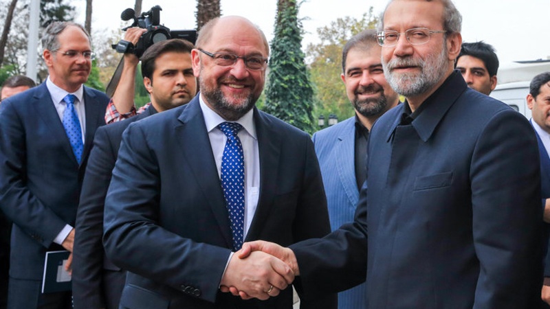 یورپی پارلیمنٹ کے اسپیکر کا دورہ ایران