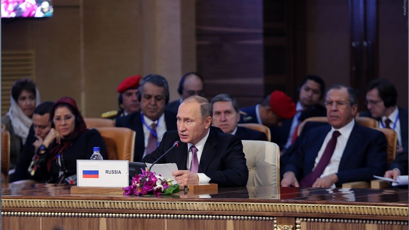 قدرتی گیس پائیدار ترقی کا اہم عنصر: روسی صدر ولادیمیر پوتن