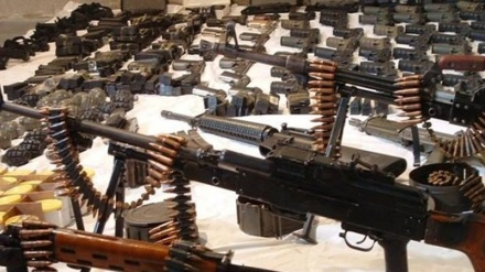   حمص کے الوعر محلے میں اسرائیلی ساخت کے ہتھیاروں کا انکشاف 