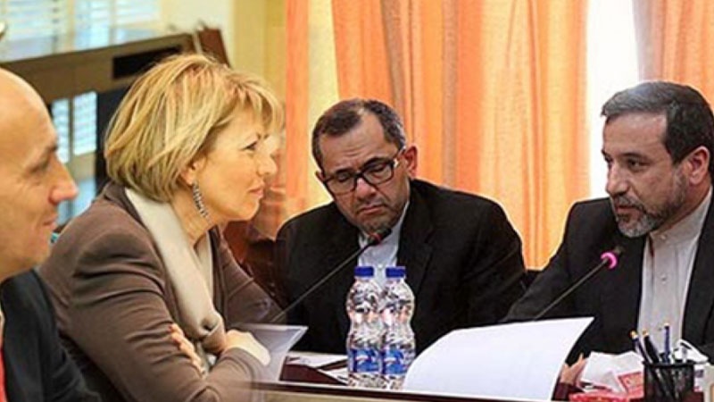 اسلامی جمہوریہ ایران کے نائب وزیر خارجہ عباس عراقچی کی یورپی یونین کی خارجہ پالیسی کی نائب سربراہ ہیلگا اشمید سے ملاقات