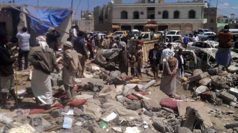 یمن پر سعودی عرب کی بمباری جاری، دسیوں مکانات منہدم