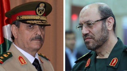 ایران اور شام کے وزرائے دفاع نے باہمی تعاون اور دفاعی تعلقات کا جائزہ لیا