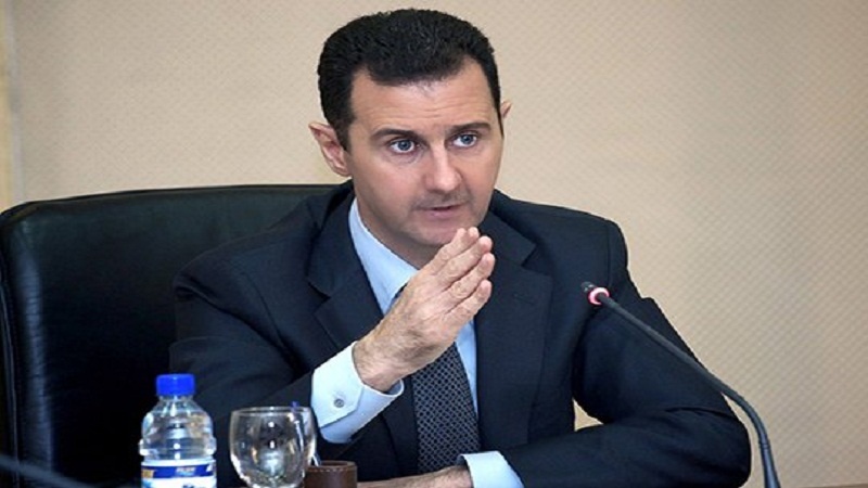دہشت گردی کے خلاف جنگ ایک محکم اصول میں تبدیل ہونی چاہئے: شام کے صدر بشار اسد