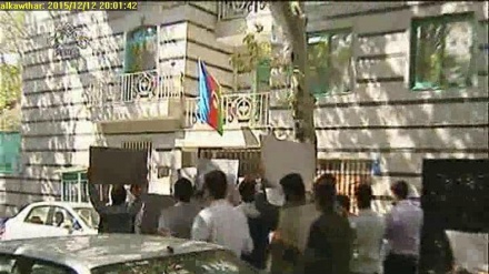 Azərbaycan Respublikasının Tehrandakı səfirliyi önündə etiraz aksiyası