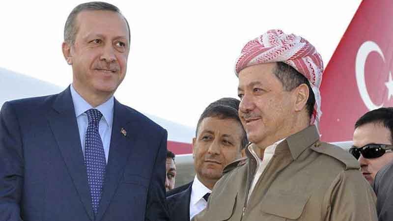 عراقی کردستان کے سربراہ اور ترکی کے صدر کی خفیہ ملاقات
