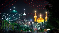 آٹھویں امامؑ کے حرم مطہر کا شاندار منظر