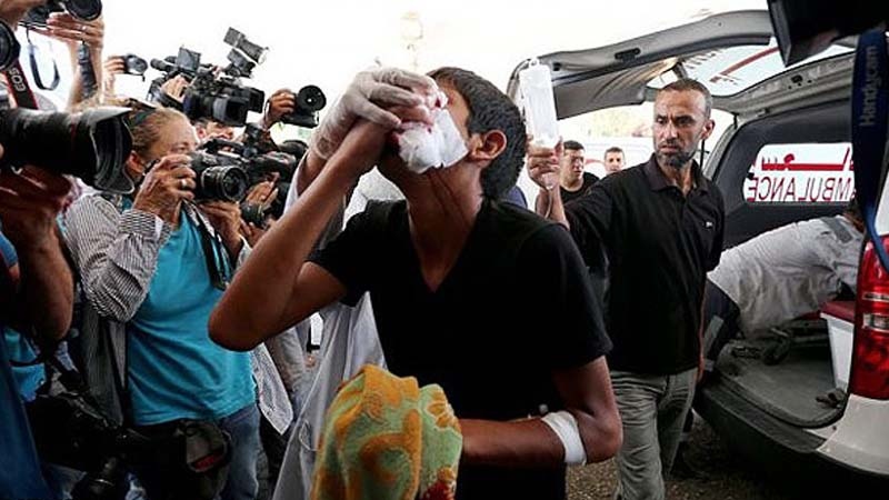 فلسطینیوں کے خلاف صیہونی حکومت کی جارحیت جاری