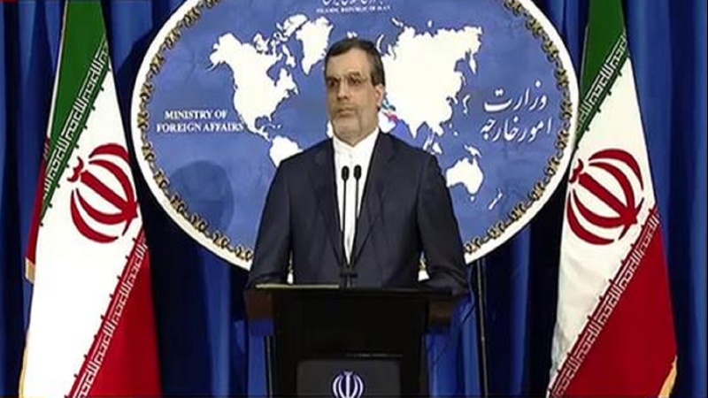 ایران کے دفتر خارجہ کے ترجمان کی پریس کانفرنس
