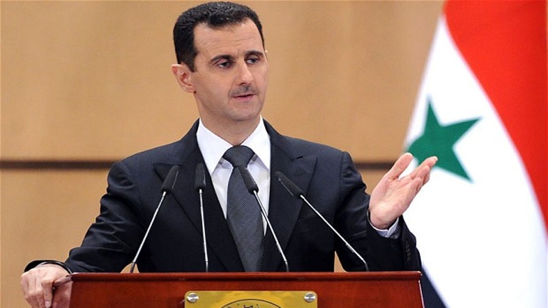 شام میں مغرب کی ناکام حکمت عملی پر بشار اسد کی تنقید