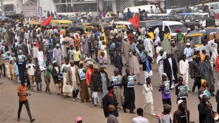 نائیجیریا:  فوج کے ہاتھوں بے گناہ شیعہ مسلمانوں کے قتل عام کے خلاف مظاہرہ 