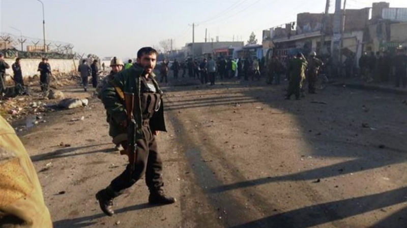 یہ دھماکا پیر کی صبح کابل ھوائی اڈے کے قریب ہوا ہے-