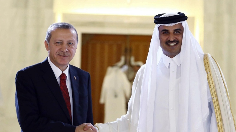 ترکی کے صدر اورقطر کے بادشاہ کی ٹیلیفونی گفتگو