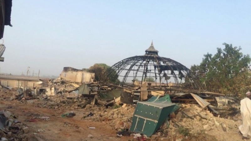 Nigeriyada daha bir hüseyniyyə dağıdılıb